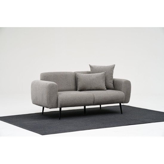 2-Seat Sofa Side - Light Grey Light Grey 2-Seat Sofa Side - Light Grey Light Grey