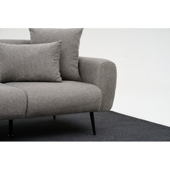 2-Seat Sofa Side - Light Grey Light Grey 2-Seat Sofa Side - Light Grey Light Grey