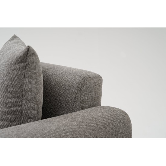 2-Seat Sofa Side - Light Grey Light Grey 2-Seat Sofa Side - Light Grey Light Grey