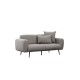 2-Seat Sofa Side - Light Grey Light Grey 2-Seat Sofa Side - Light Grey Light Grey