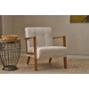 Wing Chair Kemer - Cream v2 Cream
