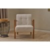Wing Chair Kemer - Cream v2 Cream