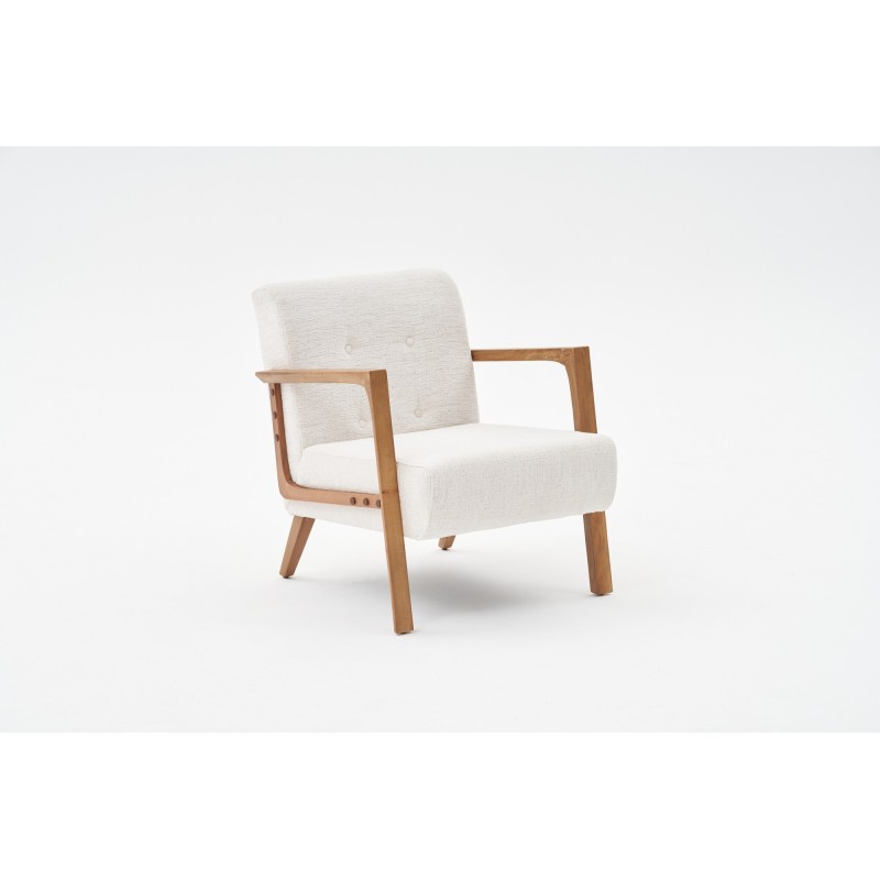 Wing Chair Kemer - Cream v2 Cream