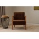 Wing Chair Kemer - Brown Brown