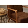 Wing Chair Kemer - Brown Brown