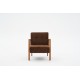 Wing Chair Kemer - Brown Brown
