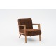 Wing Chair Kemer - Brown Brown