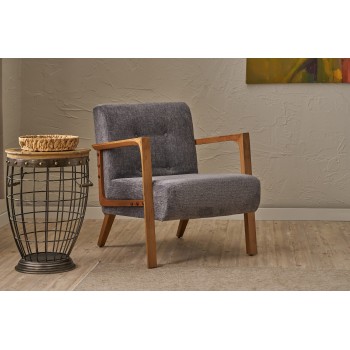 Wing Chair Kemer - Grey Grey