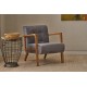 Wing Chair Kemer - Grey Grey