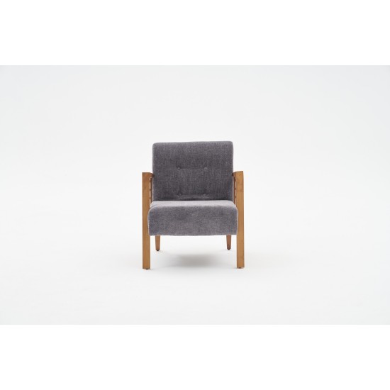 Wing Chair Kemer - Grey Grey