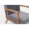 Wing Chair Kemer - Grey Grey