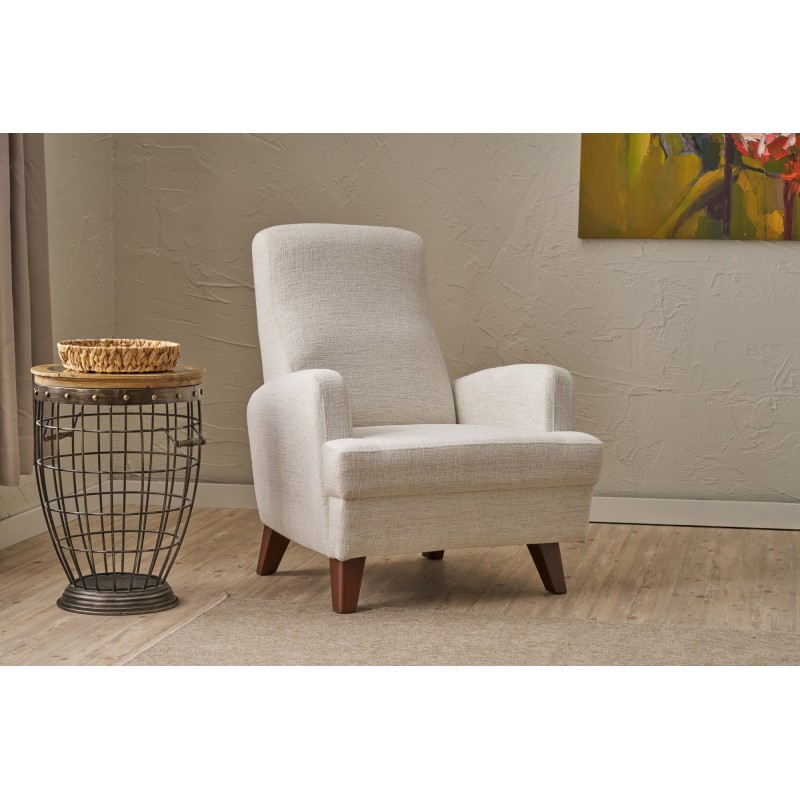 Wing Chair Kana - Cream Cream