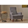 Wing Chair Kana - Grey Grey