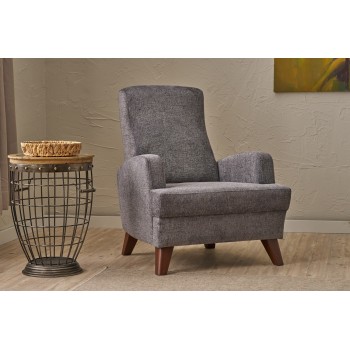 Wing Chair Kana - Grey Grey