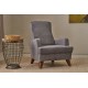 Wing Chair Kana - Grey Grey