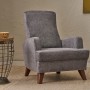Wing Chair Kana - Grey Grey