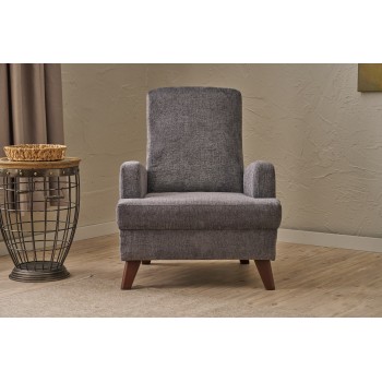 Wing Chair Kana - Grey Grey