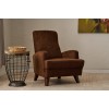 Wing Chair Kana - Brown Brown