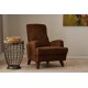 Wing Chair Kana - Brown Brown