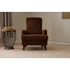 Wing Chair Kana - Brown Brown