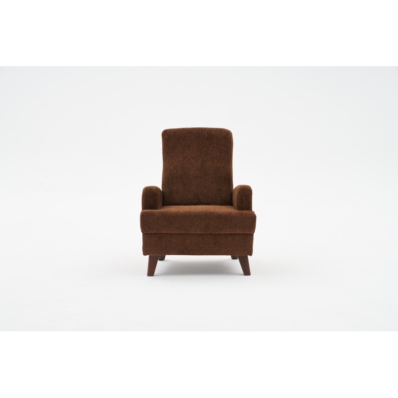 Wing Chair Kana - Brown Brown