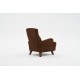Wing Chair Kana - Brown Brown