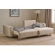 Corner Sofa-Bed Mane Right - Cream Cream Corner Sofa-Bed Mane Right - Cream Cream