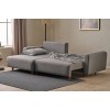 Corner Sofa-Bed Mane Left - Grey Grey