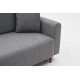 Corner Sofa-Bed Mane Left - Grey Grey