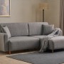 Corner Sofa-Bed Mane Right - Grey Grey