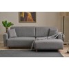 Corner Sofa-Bed Mane Right - Grey Grey