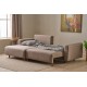 Corner Sofa-Bed Mane Left - Brown Brown Corner Sofa-Bed Mane Left - Brown Brown
