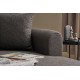 Corner Sofa-Bed Mane Right - Anthracite Anthracite