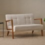 2-Seat Sofa Kemer - Cream Cream