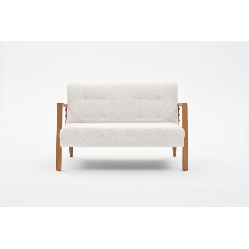 2-Seat Sofa Kemer - Cream Cream