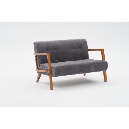 2-Seat Sofa Kemer - Grey Grey 2-Seat Sofa Kemer - Grey Grey