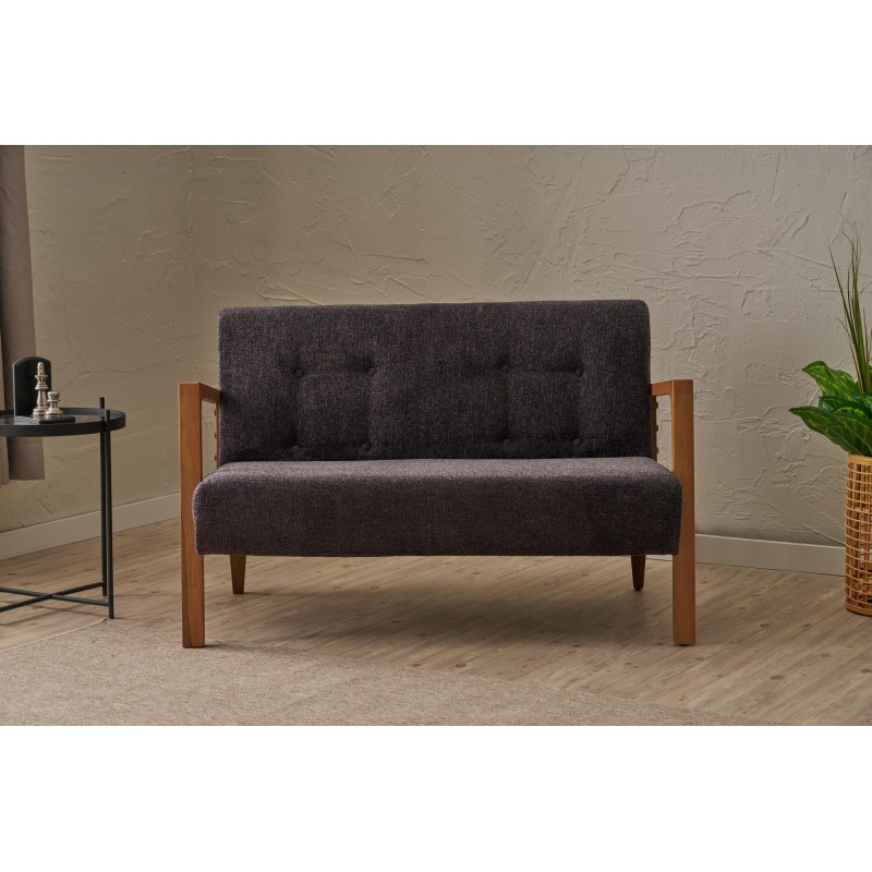 2-Seat Sofa Kemer - Anthracite Anthracite