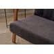 2-Seat Sofa Kemer - Anthracite Anthracite 2-Seat Sofa Kemer - Anthracite Anthracite