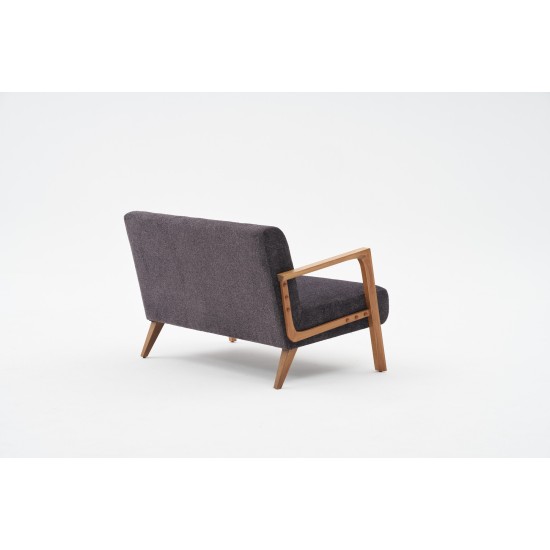 2-Seat Sofa Kemer - Anthracite Anthracite 2-Seat Sofa Kemer - Anthracite Anthracite