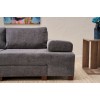 3-Seat Sofa-Bed Perenna Chenille - Grey Grey