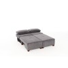 3-Seat Sofa-Bed Perenna Chenille - Grey Grey