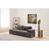 3-Seat Sofa-Bed Perenna Chenille - Anthracite Anthracite
