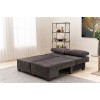 3-Seat Sofa-Bed Perenna Chenille - Anthracite Anthracite