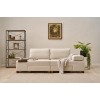 3-Seat Sofa-Bed Perenna Chenille - Cream Cream
