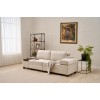 3-Seat Sofa-Bed Perenna Chenille - Cream Cream