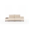 3-Seat Sofa-Bed Perenna Chenille - Cream Cream