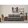 3-Seat Sofa-Bed Perenna Linen - Grey Grey