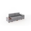 3-Seat Sofa-Bed Perenna Linen - Grey Grey