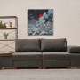 3-Seat Sofa-Bed Perenna Linen - Anthracite Anthracite