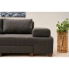 3-Seat Sofa-Bed Perenna Linen - Anthracite Anthracite